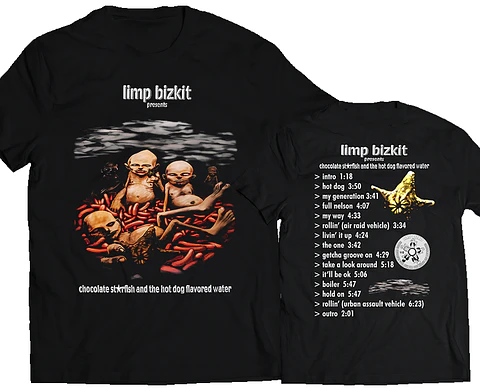 Polera Limp Bizkit - Chocolate Starfish and the Hot Dog Flavored Water Album | Metal