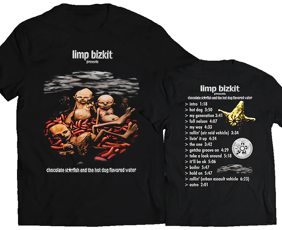 Polera Limp Bizkit - Chocolate Starfish and the Hot Dog Flavored Water Album | Metal 1