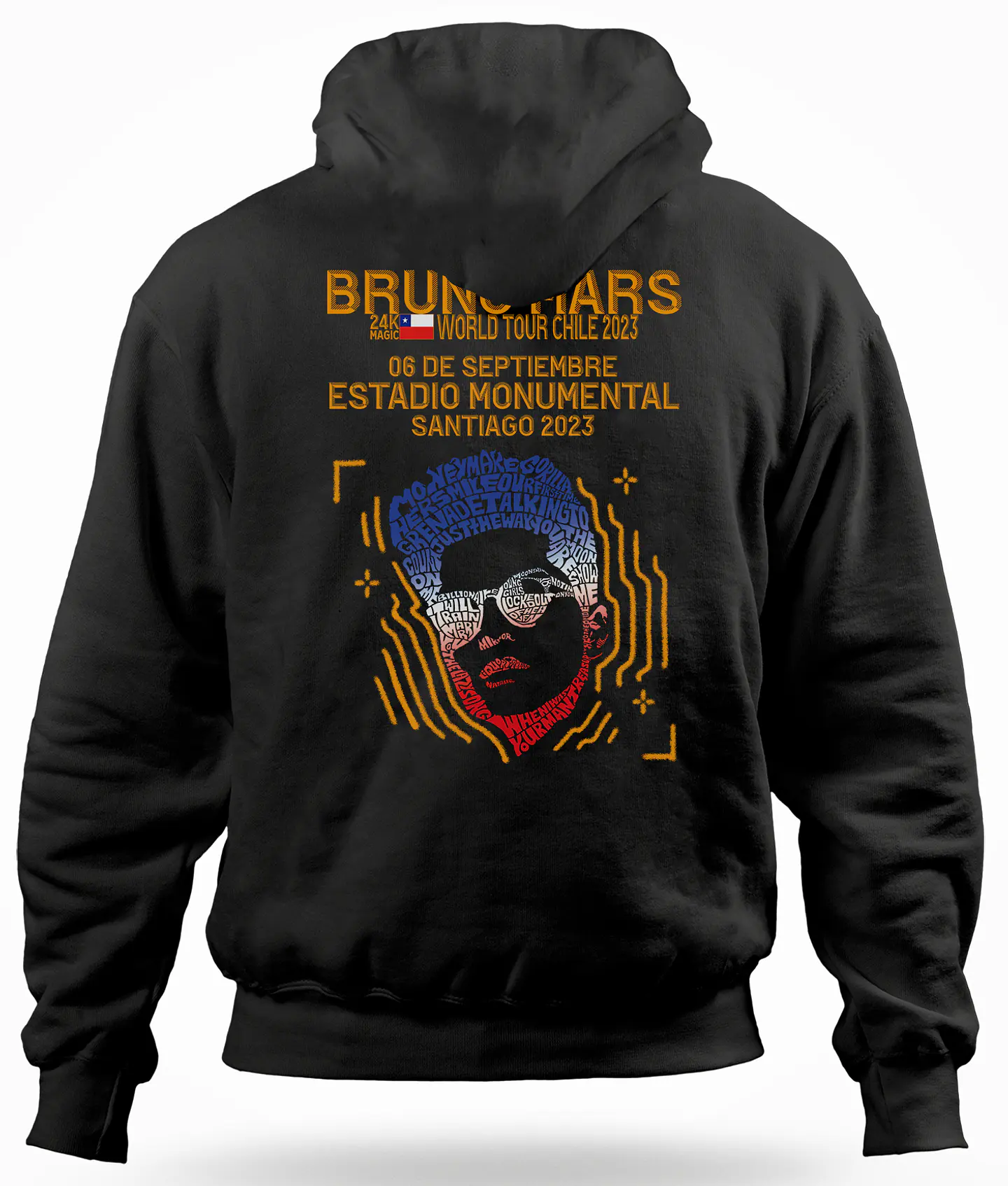 Polerón Canguro Bruno Mars - Tour Chile 2023 | Música Pop 2