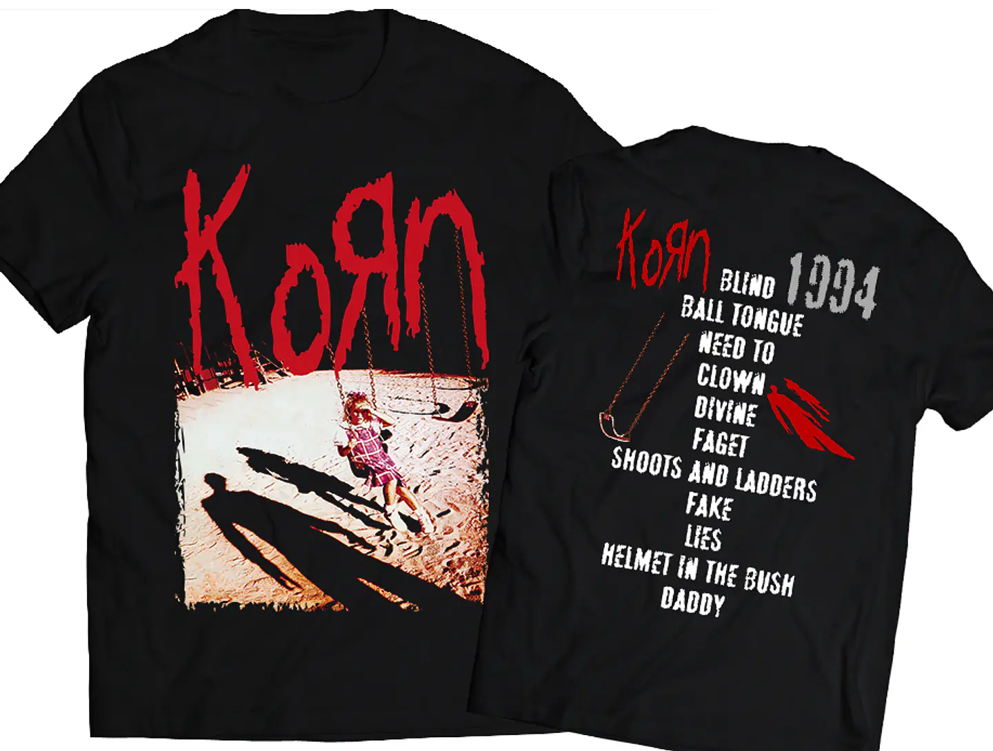 Polera Korn - Korn 1994 Album | Metal 1