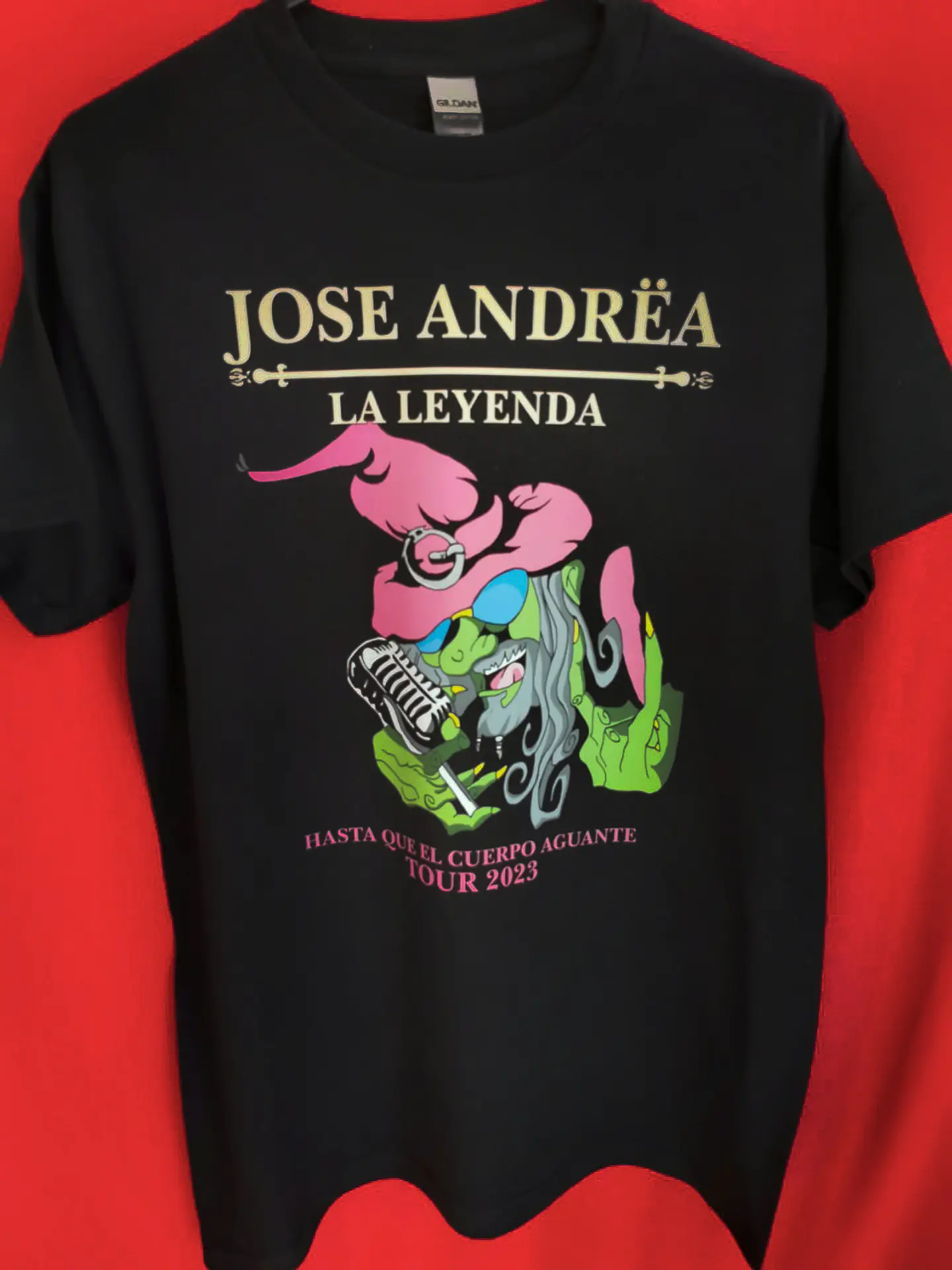 Polera José Andrëa - La Leyenda Tour 2023 | Rock 2