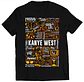 Polera Kanye West - Temazos Narajo/Amarillo | Hip-Hop / Rap - Miniatura 1