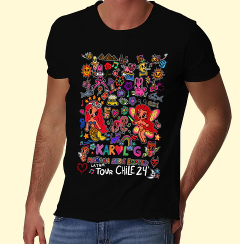 Polera Karol G - Latam Tour 2024 Fechas Sudamerica | Hip-Hop / Rap