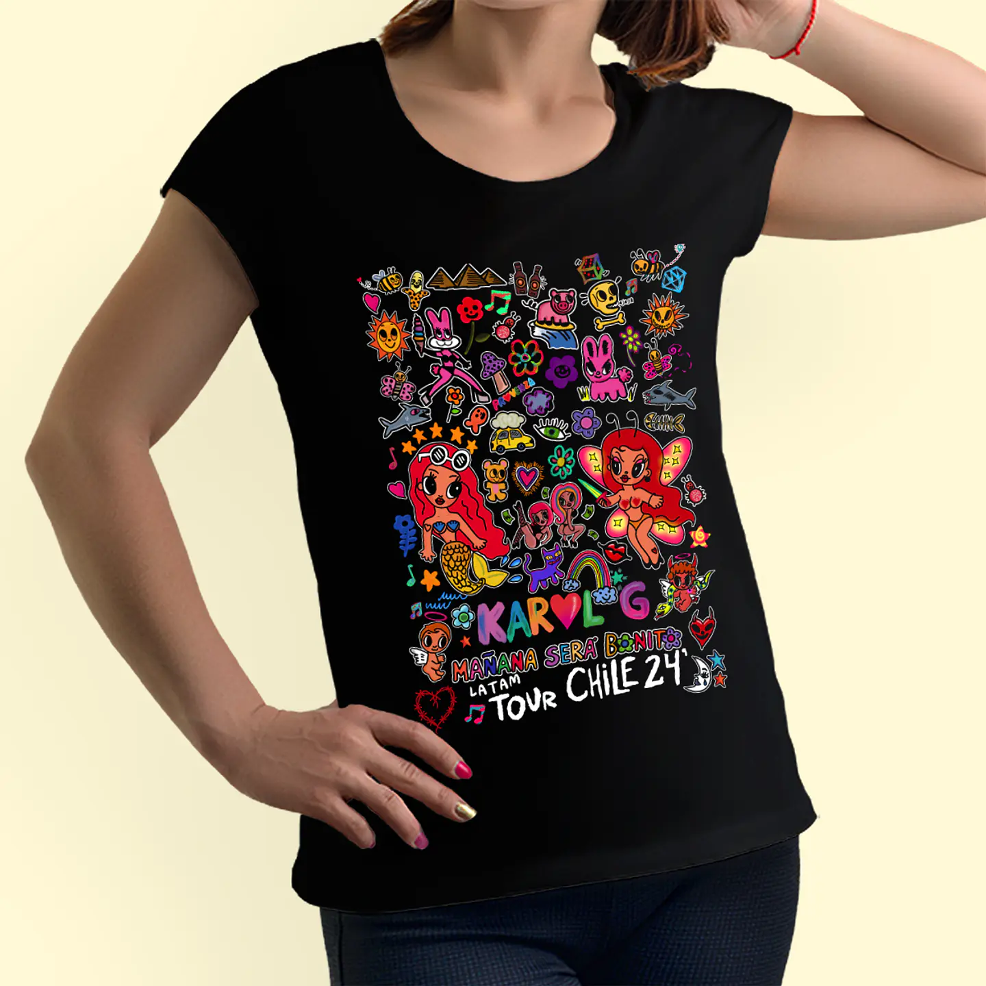 Polera Karol G - Latam Tour 2024 Fechas Sudamerica | Hip-Hop / Rap 1