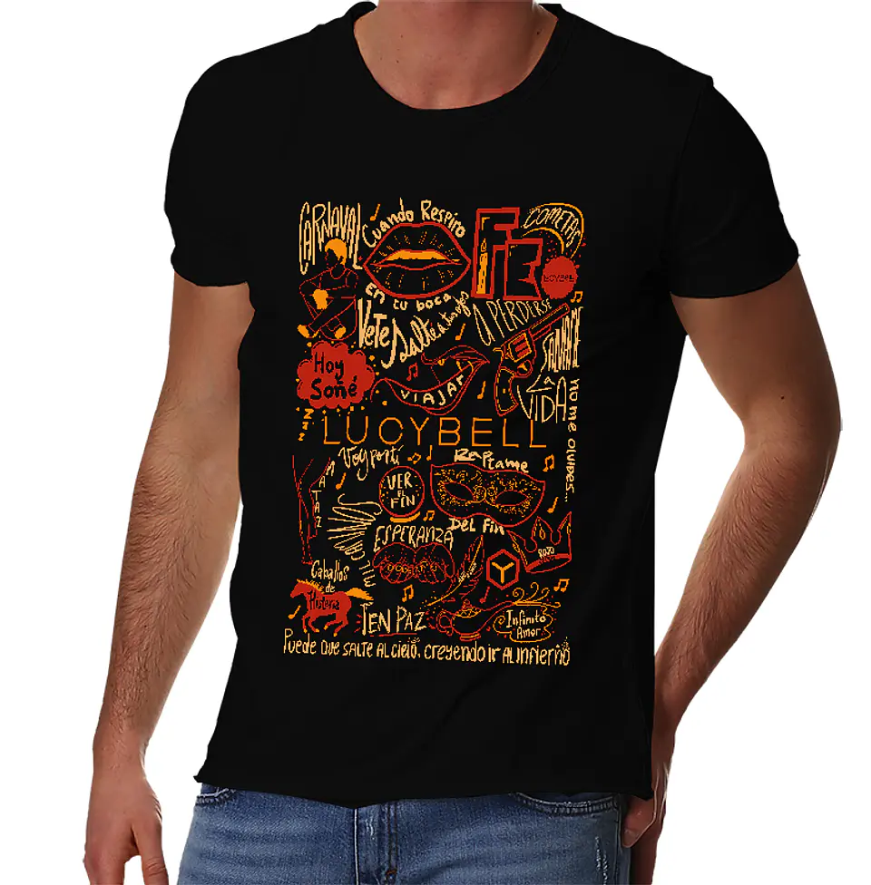 Polera Lucybell - Temazos Cálidos | Indie Rock 1