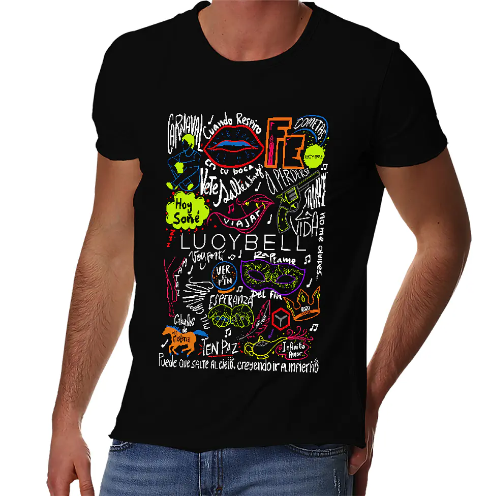 Polera Lucybell - Temazos Color | Indie Rock 1