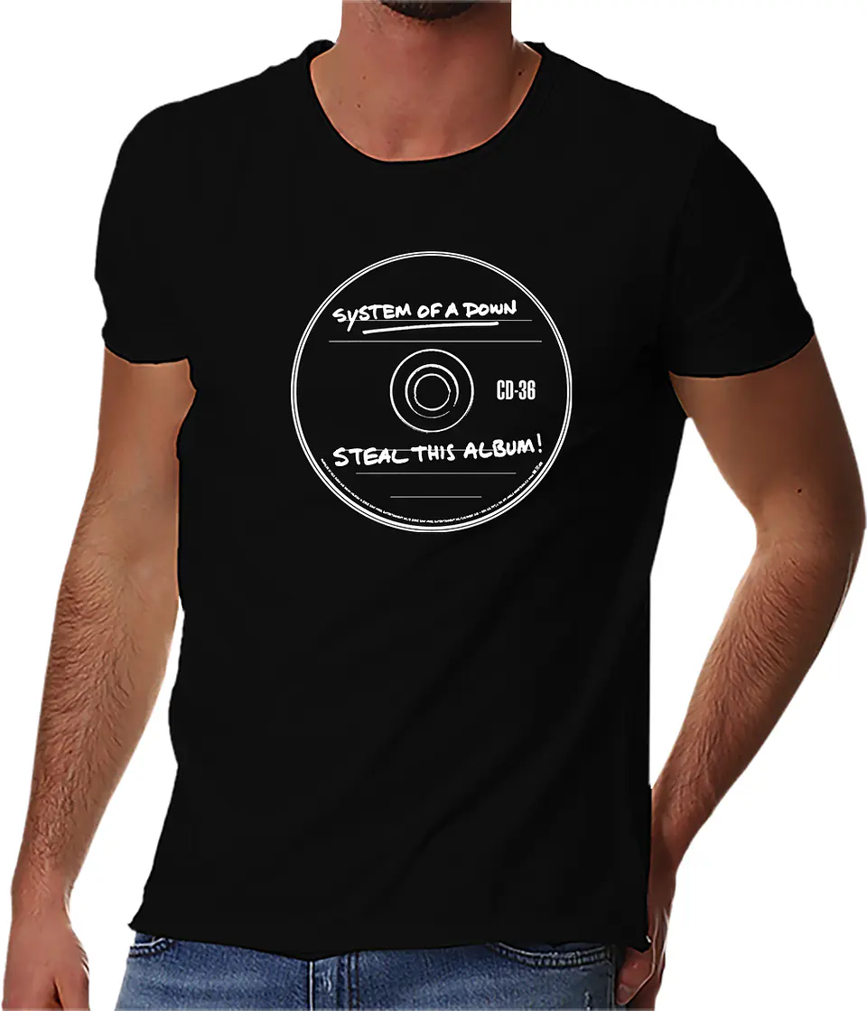 Polera System of A Down - Steal This Album! Cancionero | Metal 1
