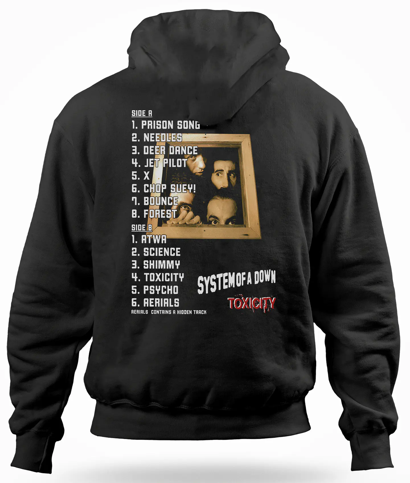 Polerón Canguro System of A Down - Toxicity Album Cancionero | Metal 3