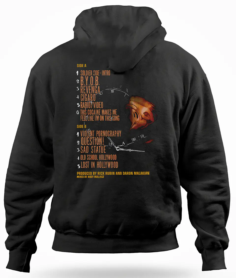Polerón Canguro System of A Down - Mezmerize Album Cancionero | Metal 3