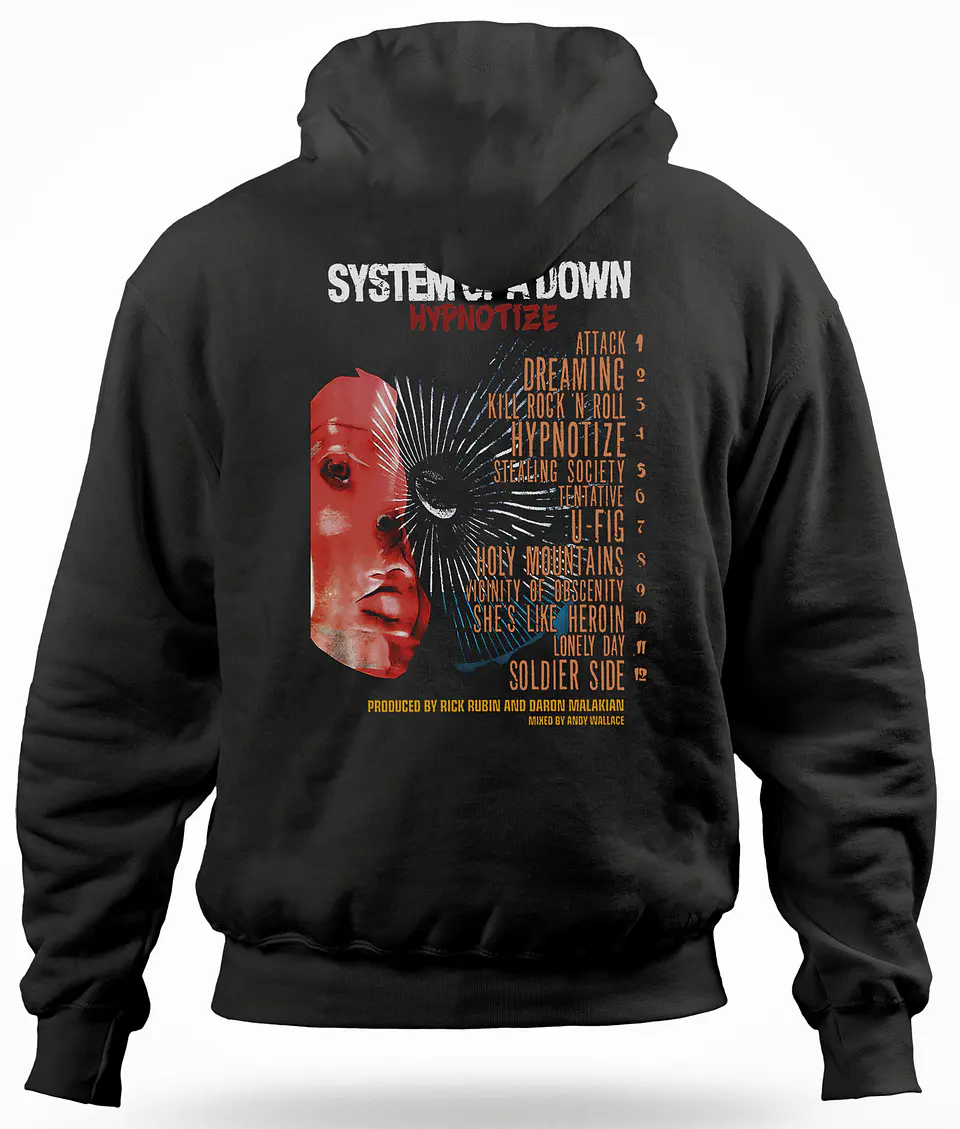 Polerón Canguro System of A Down - Hypnotize Album Cancionero | Metal 3