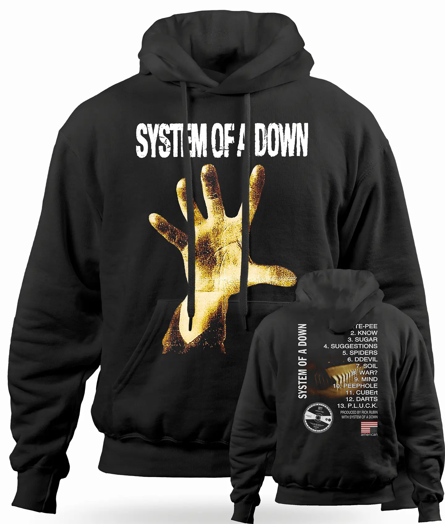 Polerón Canguro System of A Down - System of A Down Album Cancionero | Metal 1
