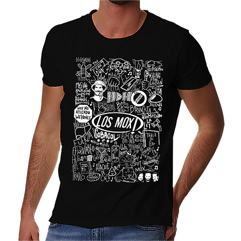 Polera Los Mox! - Temazos Blancos | Música