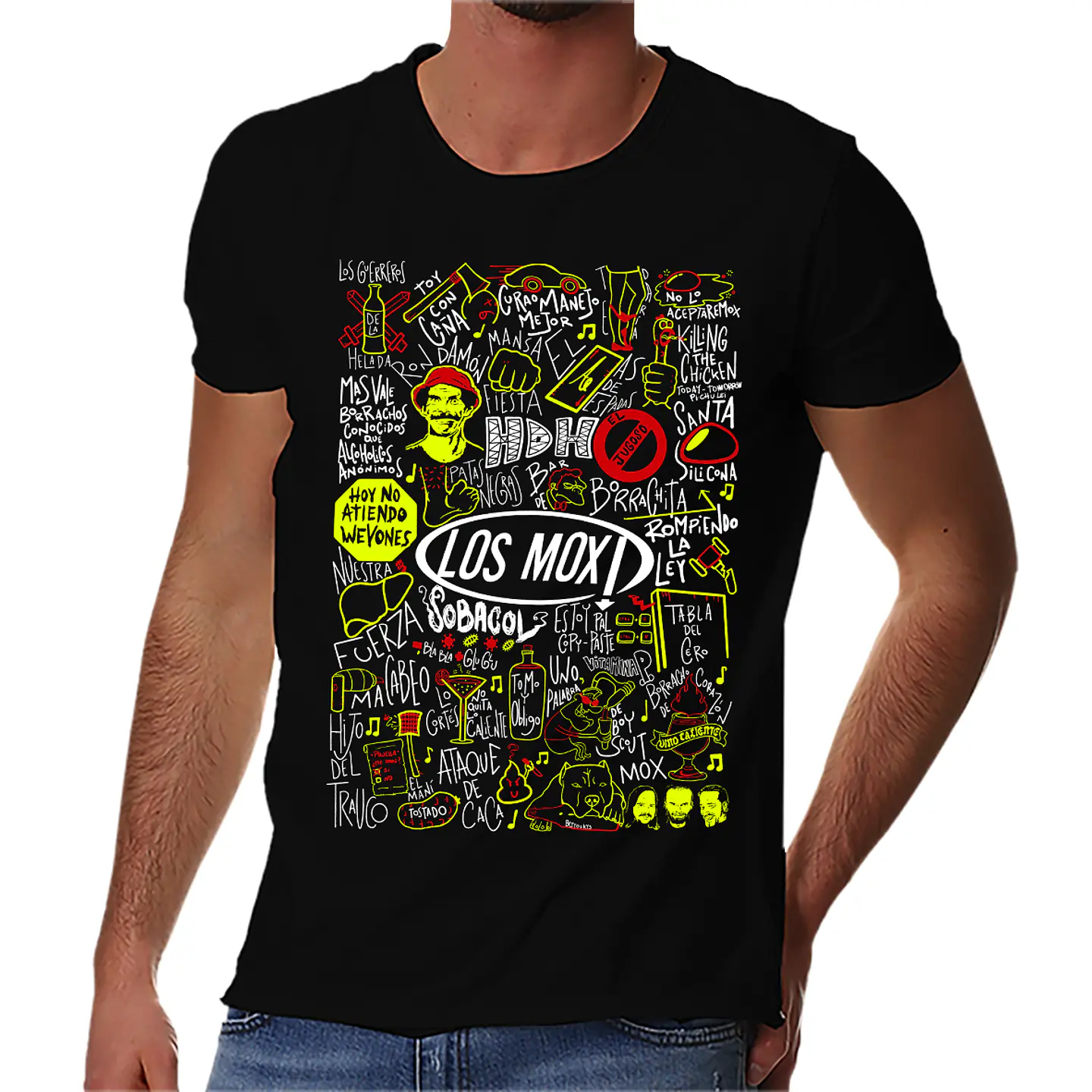 Polera Los Mox! - Temazos Verdes | Música 1