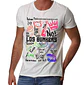 Polera Los Bunkers Canciones - Temazos Rainbow Blanco | Rock Chileno - Miniatura 1