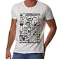 Polera Los Tres - Temazos Negro (Blanco) | Rock - Miniatura 1