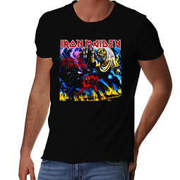 Polera Iron Maiden - The Number of The Beast
