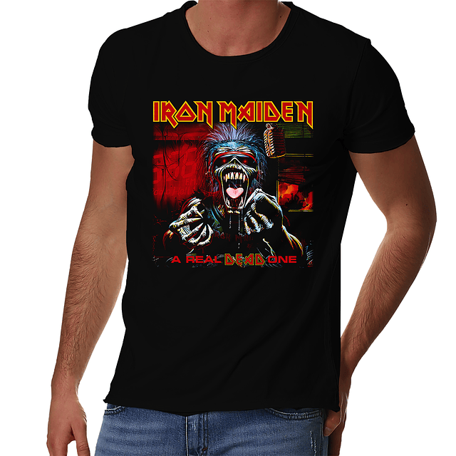 Polera Iron Maiden - A Real Dead One