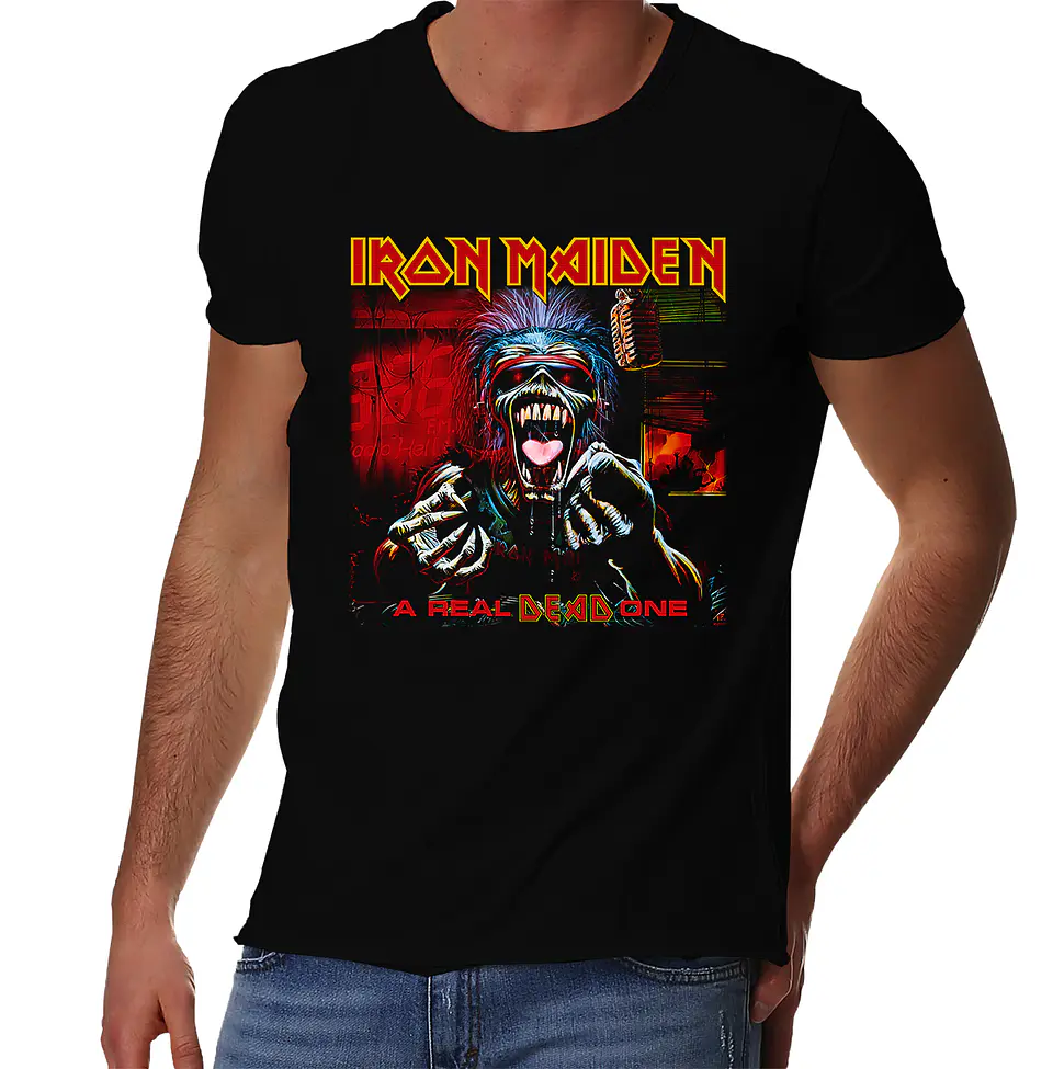 Polera Iron Maiden - A Real Dead One | Metal 1