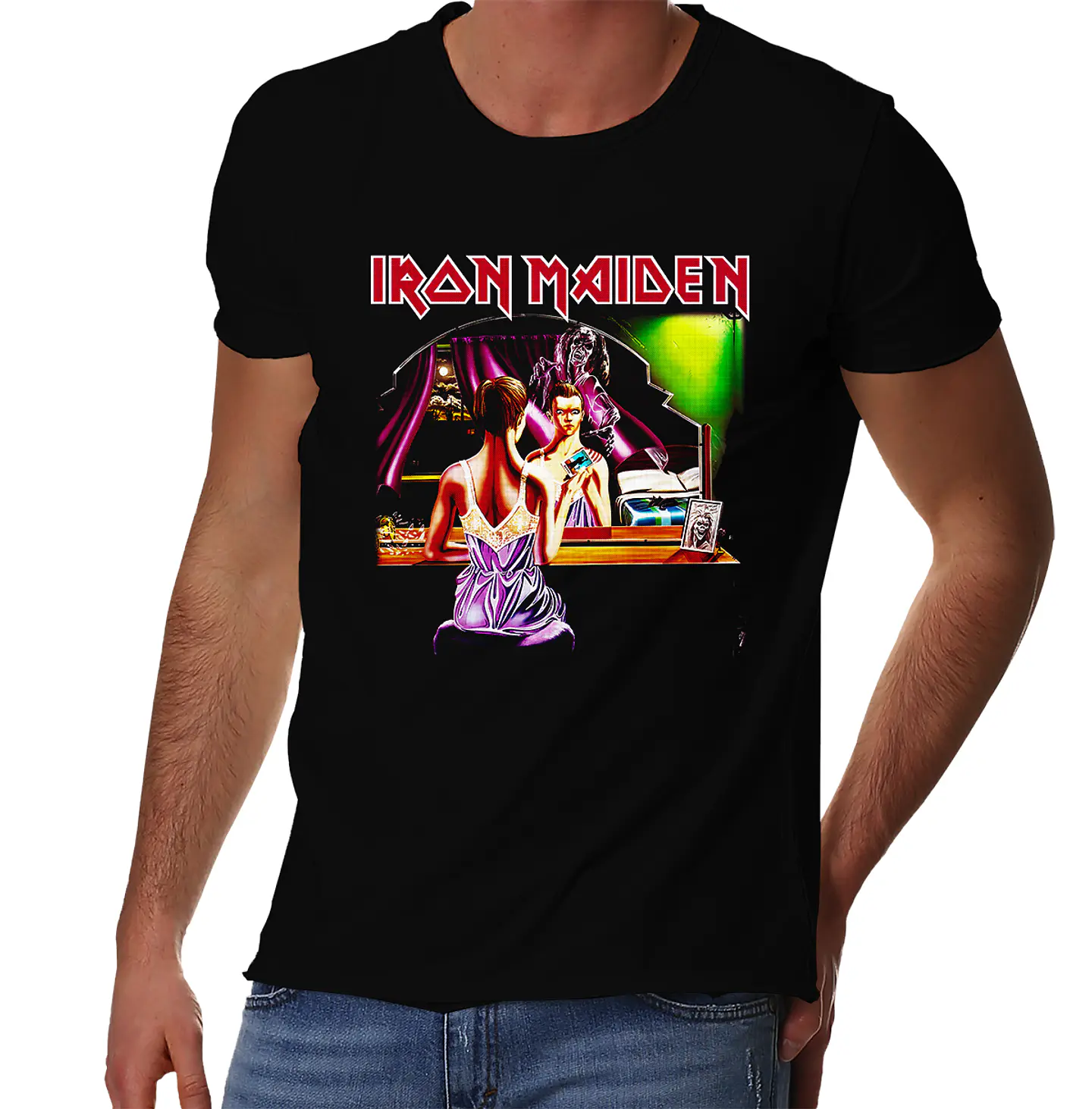 Polera Iron Maiden - Mirror | Metal 1