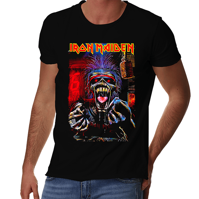 Polera Iron Maiden - Full