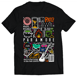 Polera Paramore - Temazos Color | Indie Rock