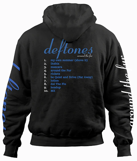 Polerón Canguro Canguro Deftones - Around The Fur (FULL MANGAS) | Metal