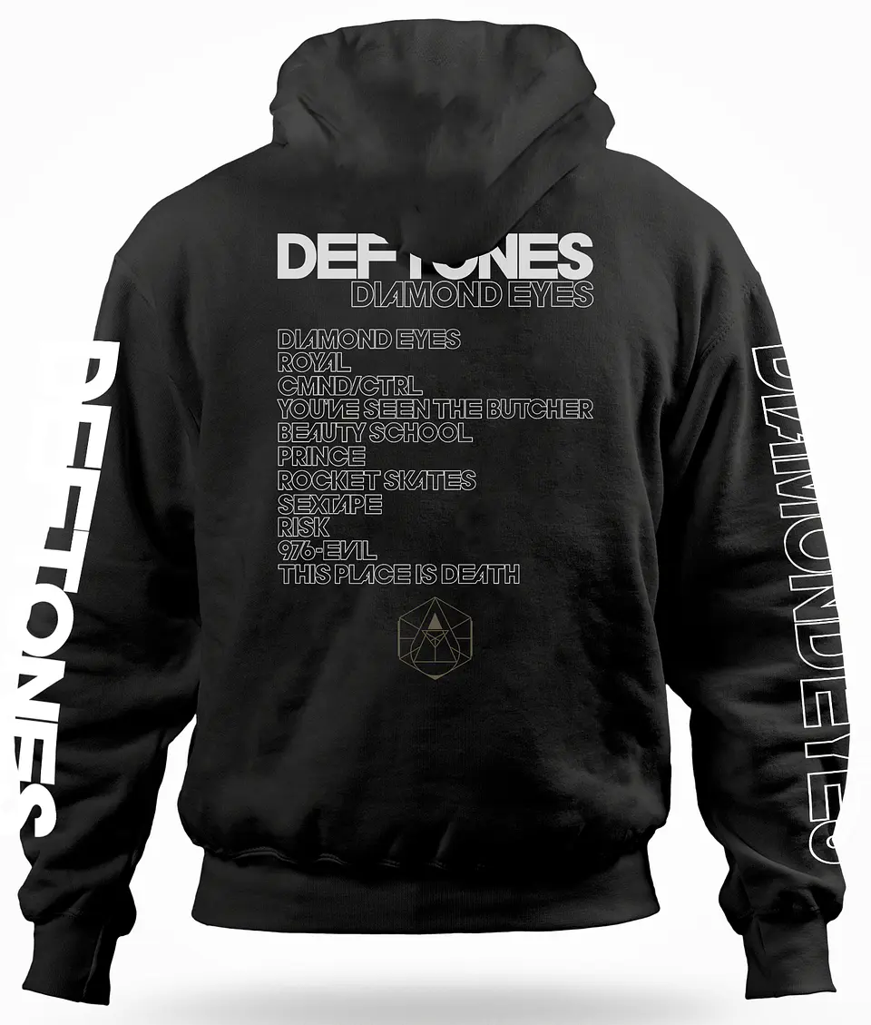 Polerón Canguro Canguro Deftones - Diamond Eyes (FULL MANGAS) | Metal 2