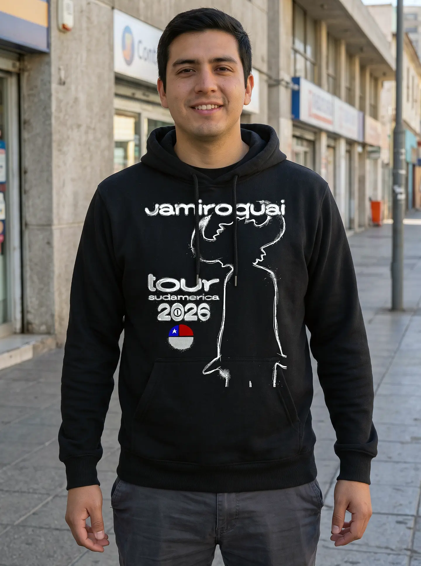 Polerón Canguro Jamiroquai - Tour Sudamerica 2026 | Funk 3