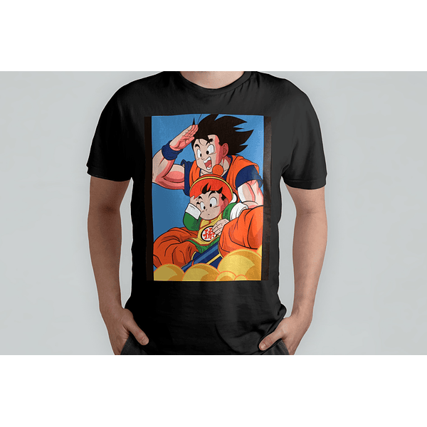 Polera Goku y Gohan Dball-002