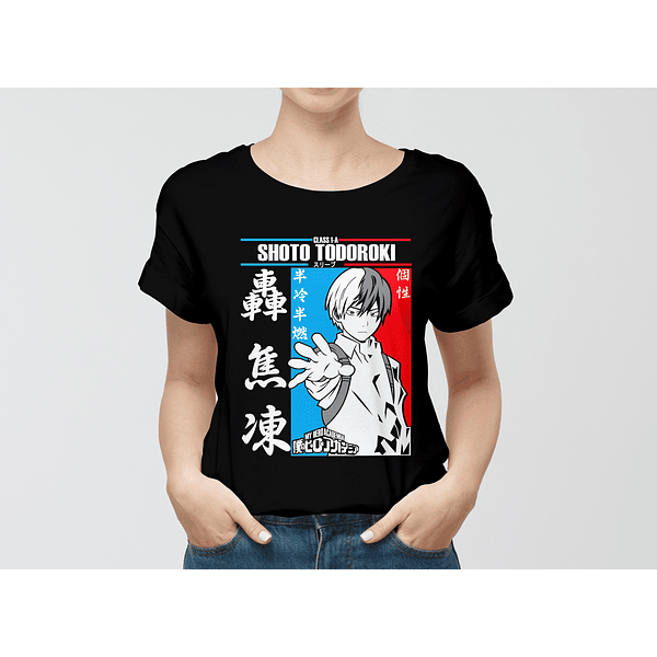 Polera Shoto Todoroki MHA-009