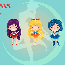 Imanes Sailor Moon