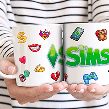 Taza The Sims Iconos