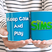 Taza Keep calm and play The Sims 