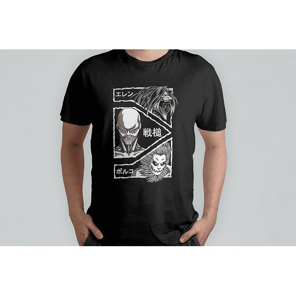 Polera Attack On Titan SNK013