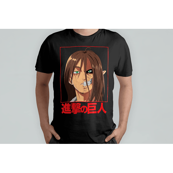 Polera Attack On Titan Eren SNK015