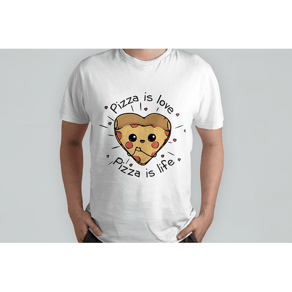Polera Pizza is love