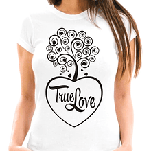 Polera mujer True Love árbol
