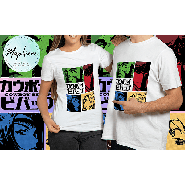 Polera Cowboy Bebop 014