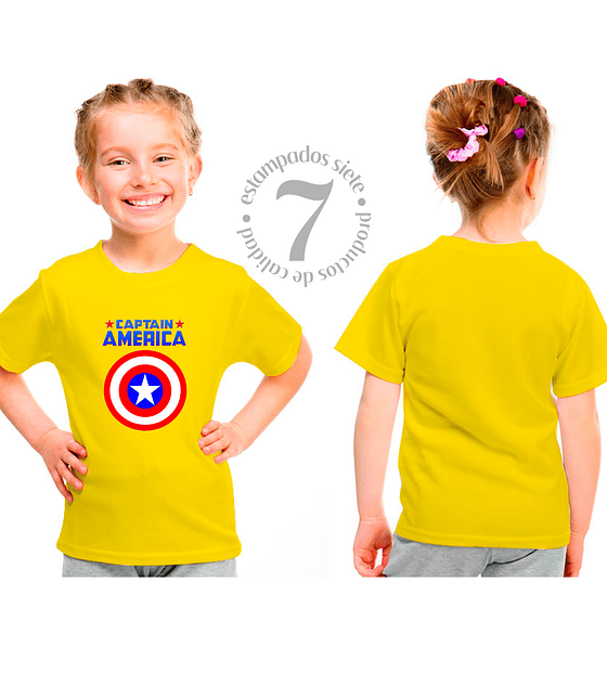 Capitan America Niñas/Niños/Jovenes