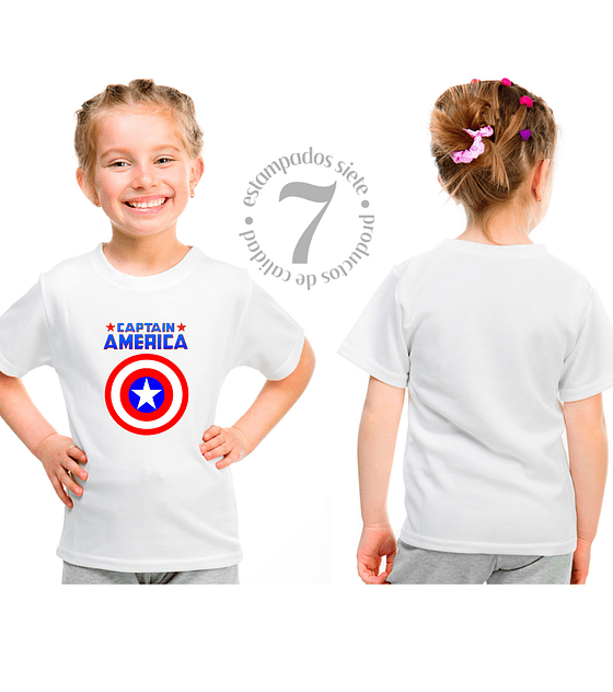 Capitan America Niñas/Niños/Jovenes