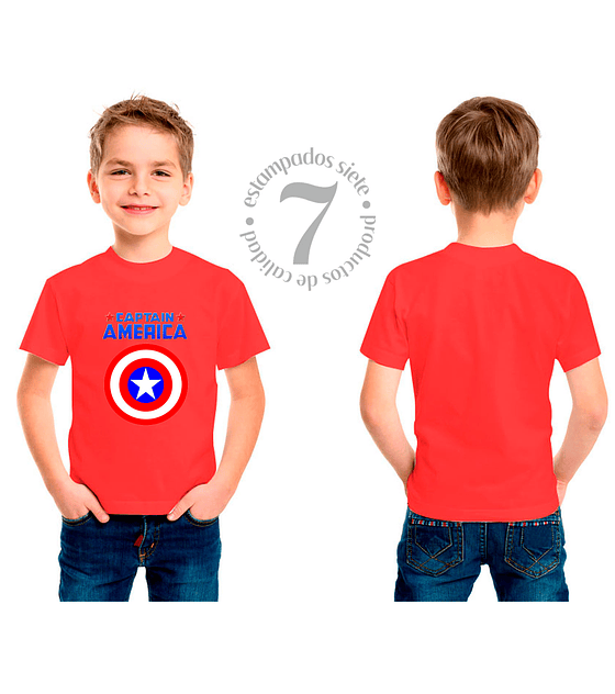 Capitan America Niñas/Niños/Jovenes