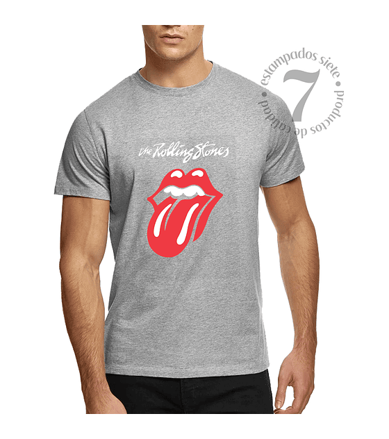 Polera Manga Corta The Rolling Stones