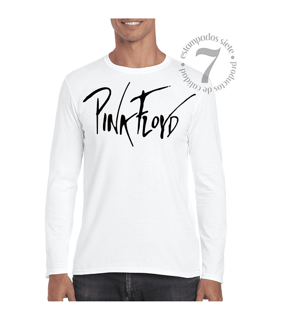 Polera Manga Larga Pink Floyd