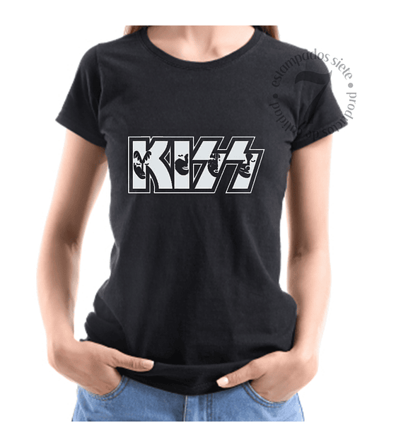 Polera Manga Corta Dama KISS