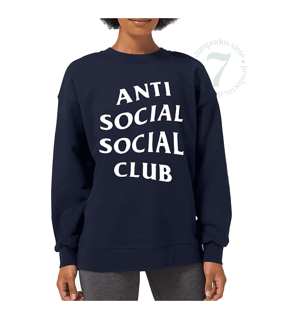 Poleron Cuello Polo Anti Social Social Club