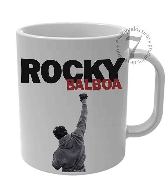 Taza/Tazon/Mug Rocky Balboa Gold