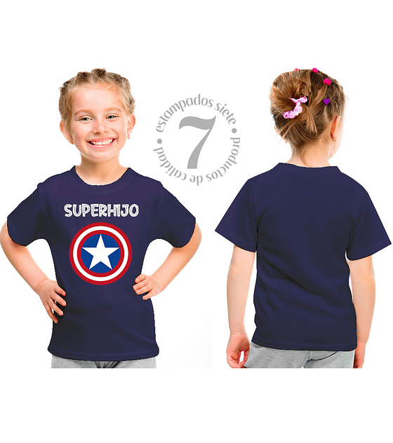 Capitan America Superhija/o  Niñas/Niños/Jovenes