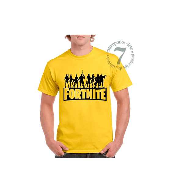 Polera joven adulto  niño adulto FORTNITE 