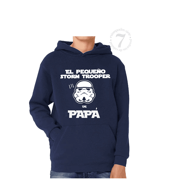 Poleron canguro niño/ Día Del Padre / "Pequeño Storm"Regalo