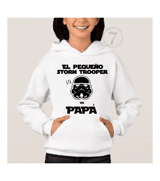 Poleron canguro niño/ Día Del Padre / "Pequeño Storm"Regalo